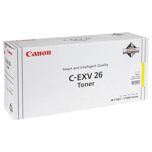 Тонер-картридж CANON C-EXV26 для iRC 1021i желтый (туба 6000стр)