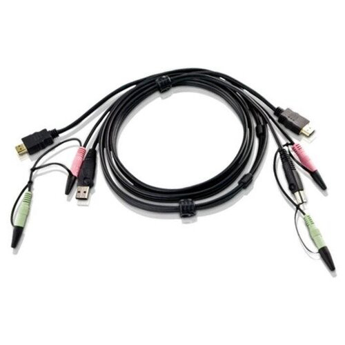 Кабель ATEN Custom USB 2.0 HDMI KVM Cable L:1.8m