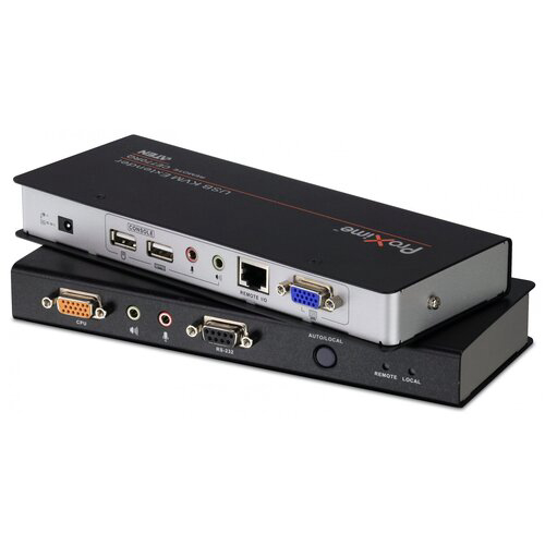 Удлинитель консоли (клав./мышь USB+мон.+аудио+RS232) на 200м USB KVM EXTENDER W/1.8M W/230V ADP