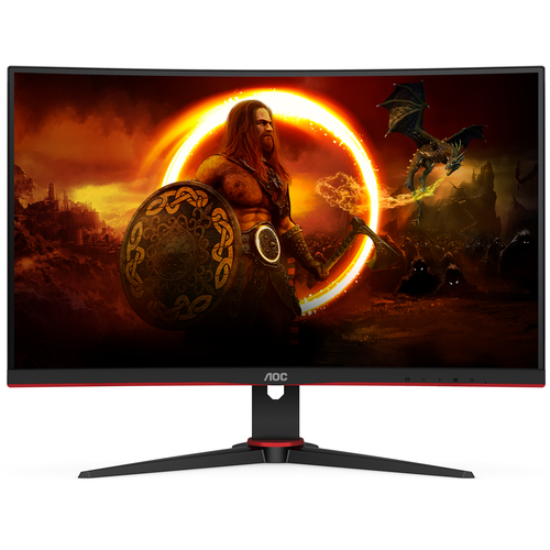 27" Монитор AOC Gaming C27G2ZE черный/красный VA LED 0.5ms 16:9 HDMI матовая 300cd 178гр/178гр 1920x