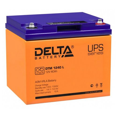 Батарея для ИБП Delta DTM 1240 L 12В 40Ач