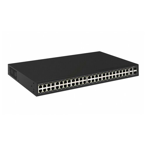 Коммутатор Osnovo SW-64822(700W) 50x100Мбит/с 48PoE 700W неуправляемый