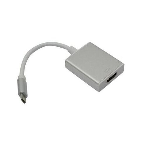 Exegate EX284937RUS Кабель-адаптер Type C-HDMI ExeGate EX-CM-HDMIF-0.15 (USB Type C/19F, 0,15м)