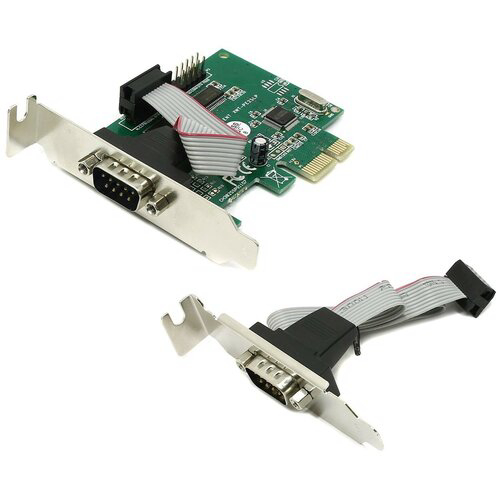 Контроллер ORIENT XWT-PE2SLP OEM PCI-Ex1, 2xCOM9M, Low Profile