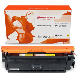 Картридж лазерный Print-Rite TRHGLAYPU1J PR-CF362X CF362X желтый (9500стр.) для HP CLJ M552dn/M553dn/M553N/M553x