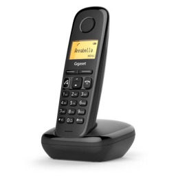 Трубка доп. Dect Gigaset A270H HSB RUS черный для A170/270