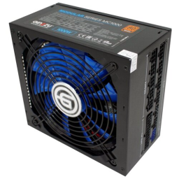 Блок питания GINZZU MC1000 1000 Вт [80+ Bronze, ATX vATX 12V 2.3, EPS12V, APFC, FM, 140x140 мм fan, 1x 4+4 pin CPU, 6x 6+2 pin PCI-E, 9 шт SATA][MC100