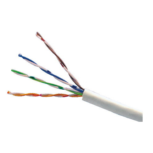 Кабель Lanmaster TWT-5EUTP2PT-WH кат.5е U/UTP не экранированный 2X2X24AWG PVC внутренний 305м белый