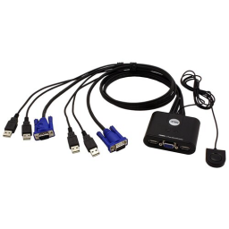 Переключатель ATEN CS22U-(A7) переключатель 2 PORT USB KVM SWITCH