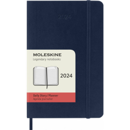 Ежедневник Moleskine CLASSIC SOFT Pocket 90x140мм 400стр. мягкая обложка синий сапфир