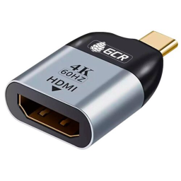 Переходник GCR USB Type C > HDMI 4K 60Hz , M/F, GCR-53389