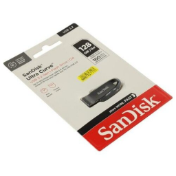 Флеш Диск SanDisk Ultra Curve 128Gb <SDCZ550-128G-G46>, USB3.2