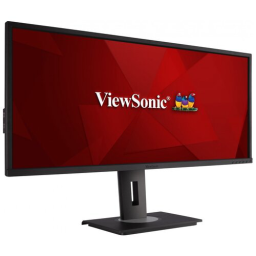 Монитор LCD Viewsonic 34.1&quot; VG3456 черый {VA 3440x1440 100Hz 5ms 178/178 300cd 3000:1 10bit(8bit+FRC) RJ45 2xHDMI1.4 DisplayPort1.2 MiniDP1.2 AudioOut 3xUSB3.2 USB-C(PD90W) 2x3W VESA}