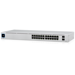 Коммутатор 24PORT 1000M 2SFP POE USW-24-POE UBIQUITI