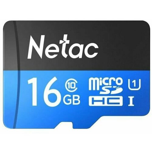 Флеш карта microSDHC 128GB Netac P500 <NT02P500STN-128G-R>  (с SD адаптером) 80MB/s