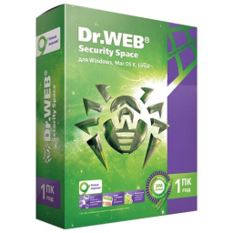 Антивирус Dr.Web Security Space 2 ПК 2 года Новая лицензия BOX [bhw-b-24m-2-a3]