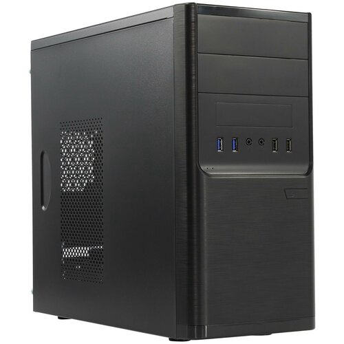 Корпус MicroATX Miditower Powerman ES701 450W Black