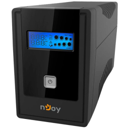 ИБП nJoy Cadu 650 (эффективная мощность 360Вт, LCD, ,батарея 7 Ач, 2 евро розетки)