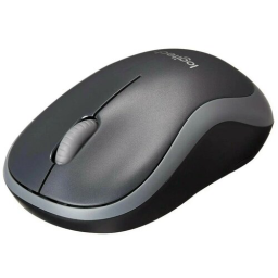 Мышь беспроводная Logitech M186 [910-004131] серый