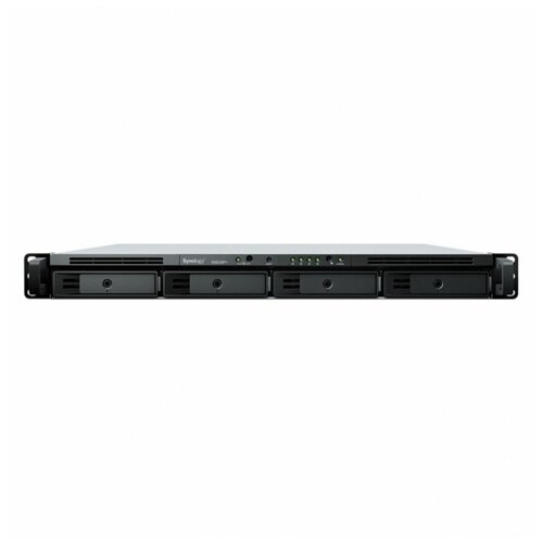 Сетевое хранилище Synology RackStation RS822+ (1U,4x3.5"/2.5" HDD, 4-core 2.2 GHz, 2 GB DDR4 ECC SODIMM, 4xGbE LAN)