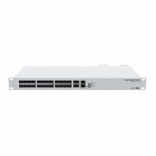 MikroTik CRS326-24S+2Q+RM Коммутатор в стойку, 24х SFP+, 2x QSFP+