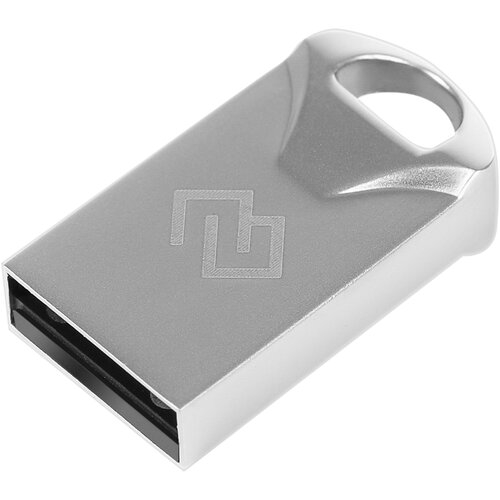 Флешка USB Digma DRIVE2 16ГБ, USB2.0, серебристый