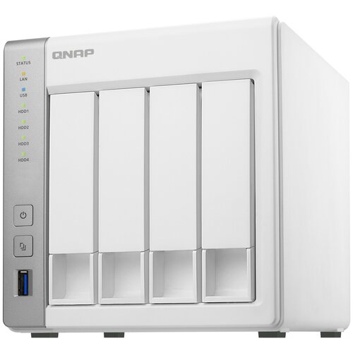 Сетевое хранилище NAS Qnap D4 (REV. C) 4-bay настольный Cortex-A55 RK3568B2