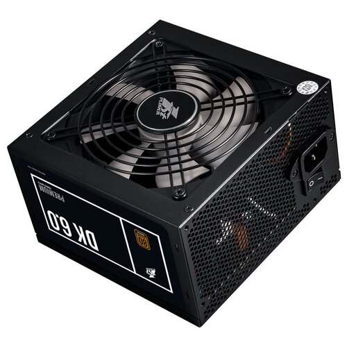 Блок питания 1STPLAYER DK PREMIUM 6.0 600 Вт [80+ Bronze, ATX vATX 12V 2.4, APFC, 120 x 120 мм fan, 4+4 pin CPU, 6+2 pin x2 PCI-E, 6 SATA][PS-600AX]