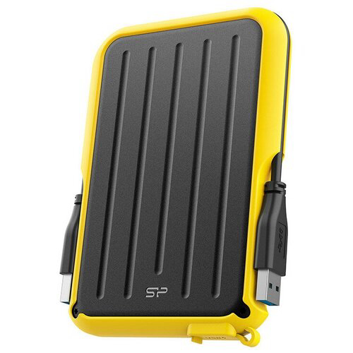 Жесткий диск 2 ТБ HDD Silicon Power Armor A66 черный/жёлтый