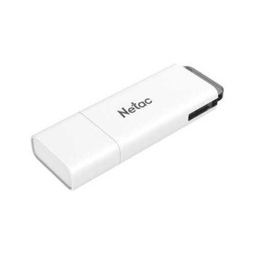 Флеш Диск Netac U185 256Gb <NT03U185N-256G-30WH>, USB3.0, с колпачком, пластиковая белая