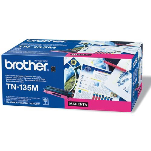 Картридж лазерный Brother TN135M пурпурный (5000стр.) для Brother HL-4040CN/4050CDN