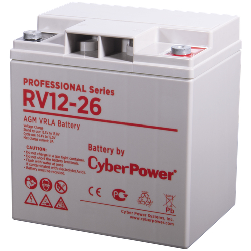 Аккумуляторная батарея PS CyberPower RV 12-26 / 12 В 26 Ач