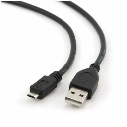 Кабель Cablexpert Pro USB 2.0 AM/micro BM 5P, 3м, экран, черный, пакет CCP-mUSB2-AMBM-10