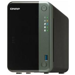 SMB QNAP TS-253D-4G NAS, 2 trays 3,5"/2,5", 2x2,5 GbE BASE-T, HDMI. Intel Celeron J4125 2,0 GHz (up to 2,7 GHz), 4 GB DDR4 (1 x 4 GB) up to 8 GB (2 x 4GB)