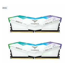 Модуль памяти DDR5 TEAMGROUP T-Force Delta RGB 32GB (2x16GB) 6800MHz CL34 (34-44-44-84) 1.4V/White