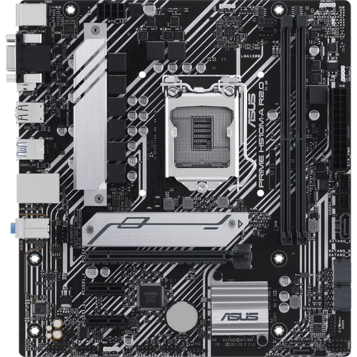 Материнская плата ASUS PRIME H510M-A R2.0, LGA1200, H470, 2*DDR4