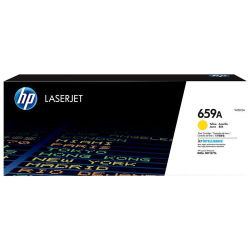 Тонер-картридж/ HP 659A Yellow  Original LaserJet Toner Cartridge