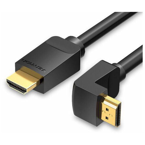 Кабель HDMI-HDMI v2.0 2.0м Vention (AAQBH) угловой