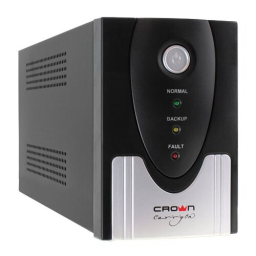 Источник бесперебойного питания ИБП CROWN 650VA/390W