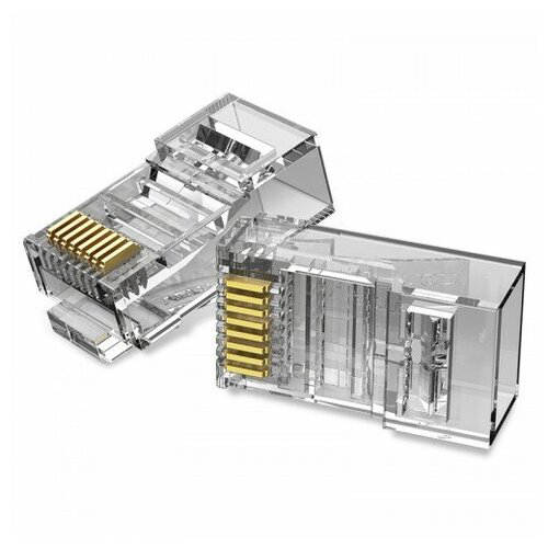 Коннектор RJ45 (обжимной) Vention (IDBR0-100) 100шт