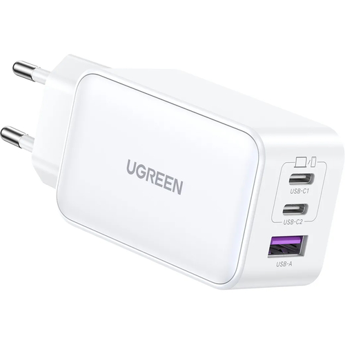 Сетевое зарядное устройство UGREEN CD244 (15334) Nexode USB-A+2*USB-C 65W GaN