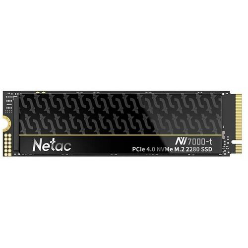 SSD накопитель NETAC NV7000-t NT01NV7000t-1T0-E4X 1ТБ, M.2 2280, PCIe 4.0 x4, NVMe, M.2