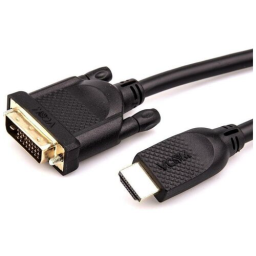 Кабель HDMI AM/DVI(24+1)M, 10м, CU, 1080P@60Hz, 2F, VCOM <CG484GD-10M>