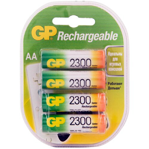 Аккумуляторы GP 230AAHC-2DECRC4 2300mAh AA 4шт