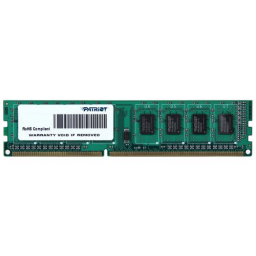 Оперативная память DIMM 4 Гб DDR3 1600 МГц Patriot (PSD34G1600L81) PC-12800