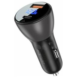 Автомобильное зарядное устройство ACEFAST B6 metal car charger 63W USB-A+USB-C