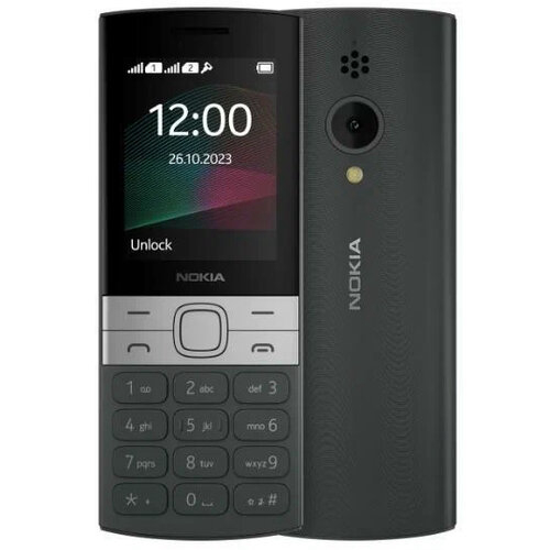 Мобильный телефон Nokia 150 TA-1582 DS EAC черный моноблок 2Sim 2.4" 240x320 Series 30+ 0.3Mpix GSM9