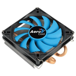 Вентилятор Cooler Aerocool Verkho 2 Slim 105W/ Intel 115*/AMD/ PWM/ Screws