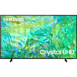 65" Телевизор Samsung UE65CU8000UXRU, Crystal UHD, 4K Ultra HD, черный, СМАРТ ТВ, Tizen OS