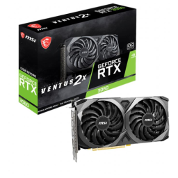 Видеокарта MSI PCI-E 4.0 RTX 3060 VENTUS 2X 12G NVIDIA GeForce RTX 3060 12Gb 192bit GDDR6